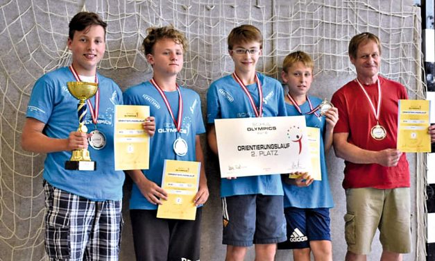 Edlitzer Schüler sind Vize-Staatsmeister im Orientierungslauf