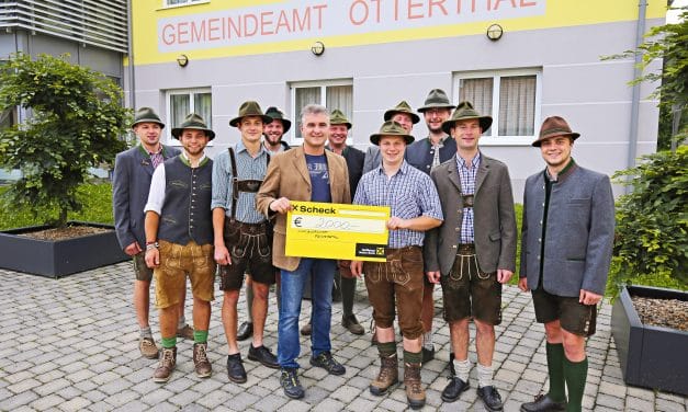 Otterthal: Spende für Hochwasseropfer