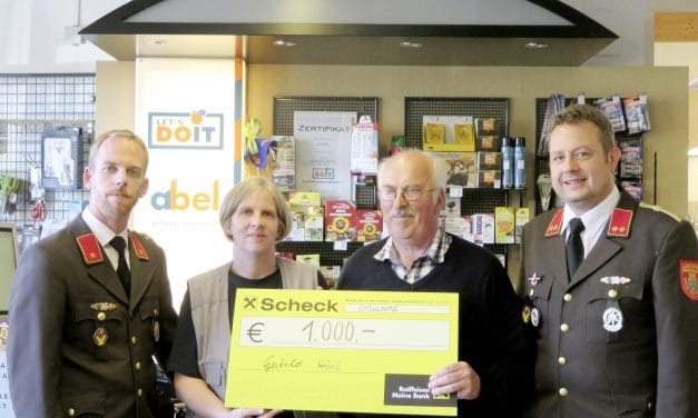 Großzügige Spende<br class="clear" />zum 50. Firmen-Jubiläum