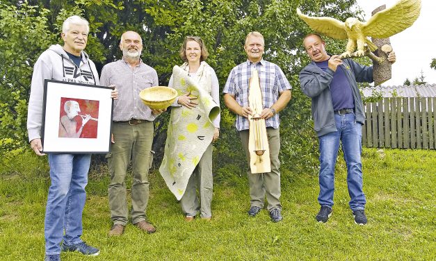 Fünf Künstler auf einen Streich bei den offenen Ateliers