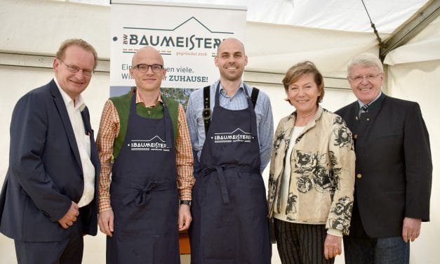 Eröffnung der Baumeisterei in Kirchschlag