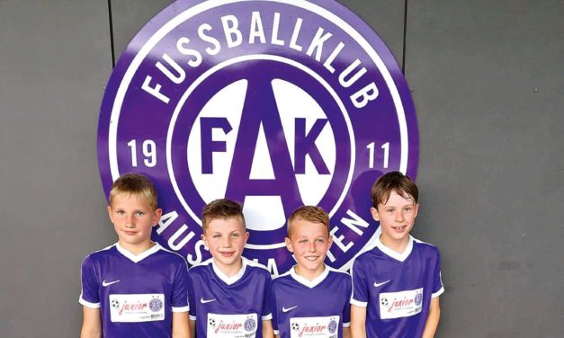 USC-Nachwuchs im  Austria Wien-Einsatz