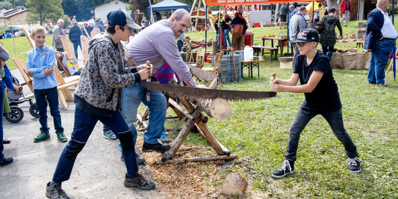 Holz und altes Handwerk in Tiefenbach