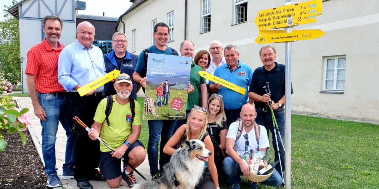 Rundwanderweg entlang der Rosalia eröffnet