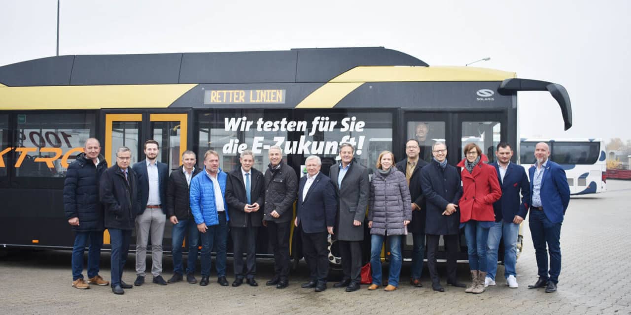 Elektrobus-Test im Bezirk Neunkirchen