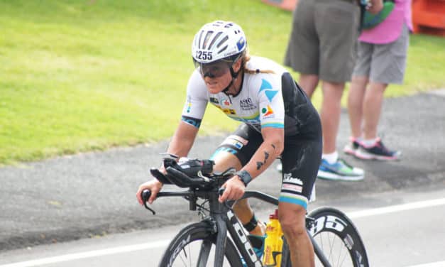 Weltmeisterin beim „Ironman“