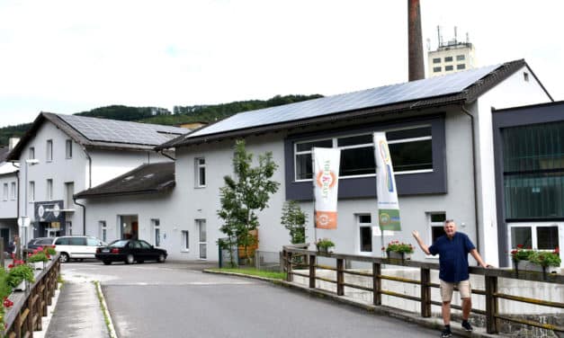 Sonnenstrom für Naturkost-Produktion