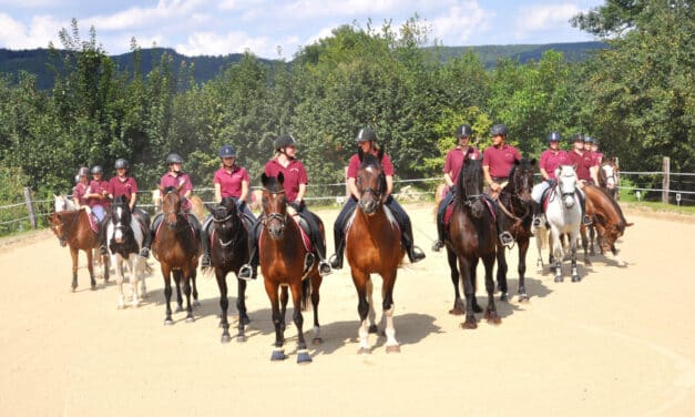 Die Reiterfamilie von „Willis Ranch“