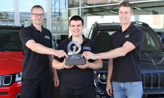 Top-Auszeichnung für Autohaus Partsch