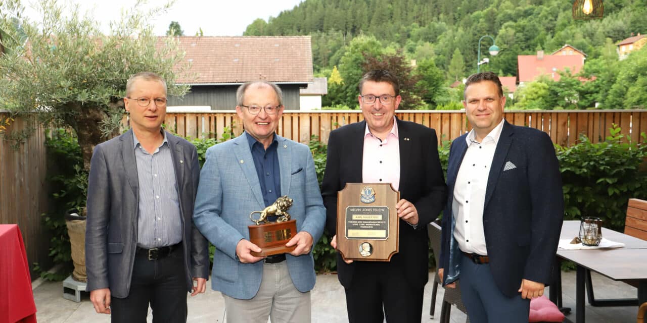 „Goldener Löwe“ geht an Erich Riegler