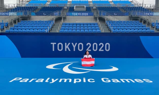 Schiedsrichterin bei Paralympics