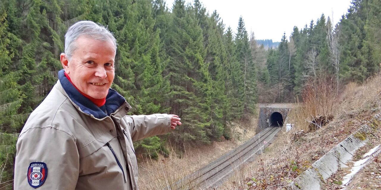 Eisenbahntunnel als Abkürzung