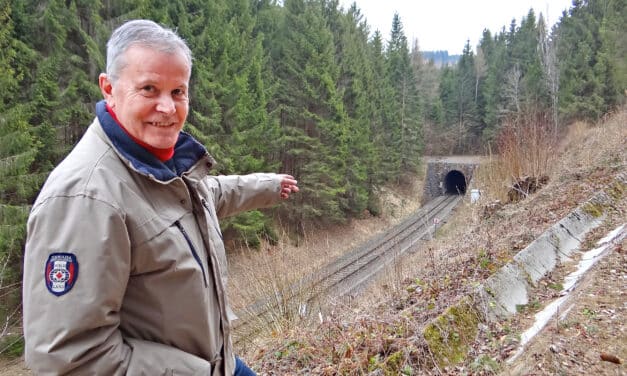Eisenbahntunnel als Abkürzung