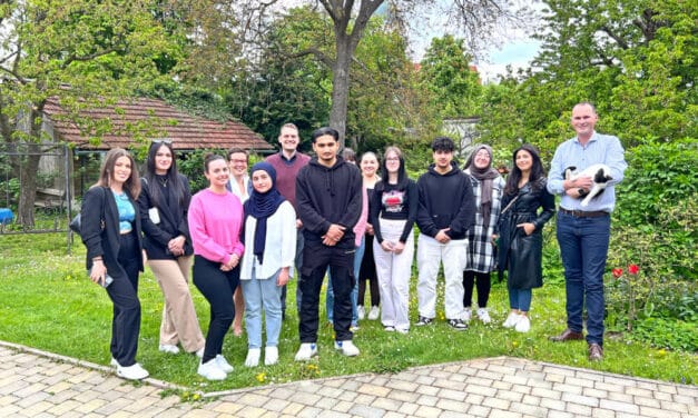 HAK-Patenklasse zu Besuch in Kirchschlag