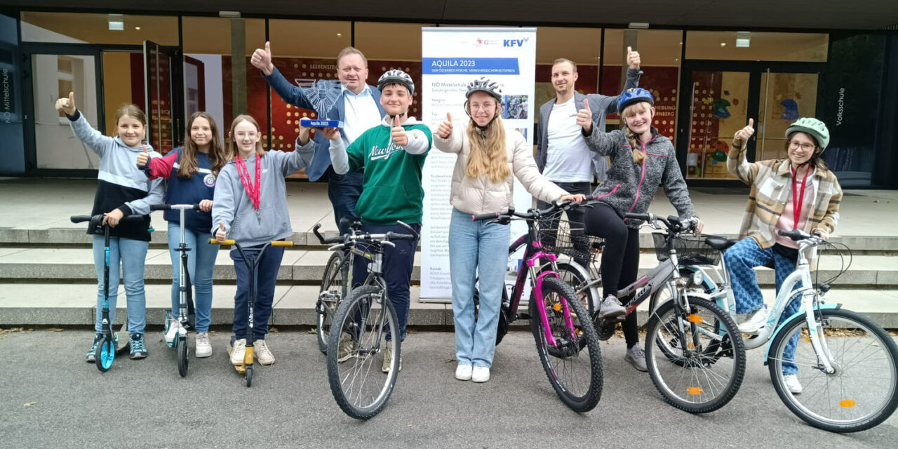 AQUILA-Preis für „SchulGehBus“-Projekt