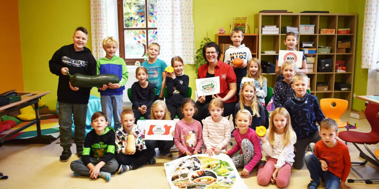 „Alles Kürbis“ an Volksschule Trattenbach