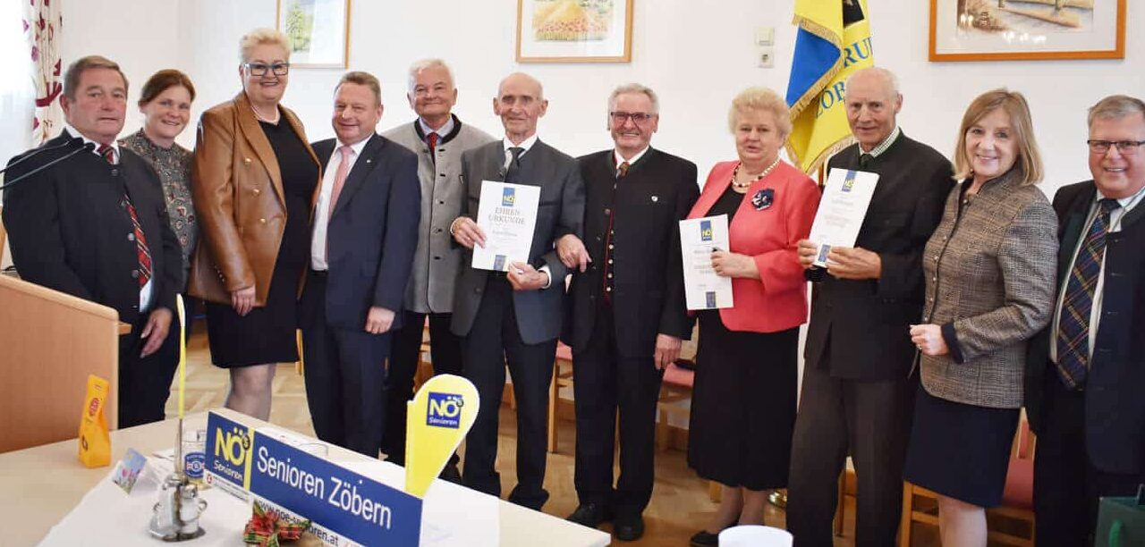 Neuer Obmann für die Zöberner Senioren