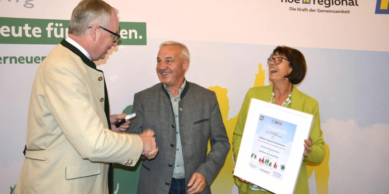 NÖ Dorferneuerung ehrt Steurer-Pernsteiner