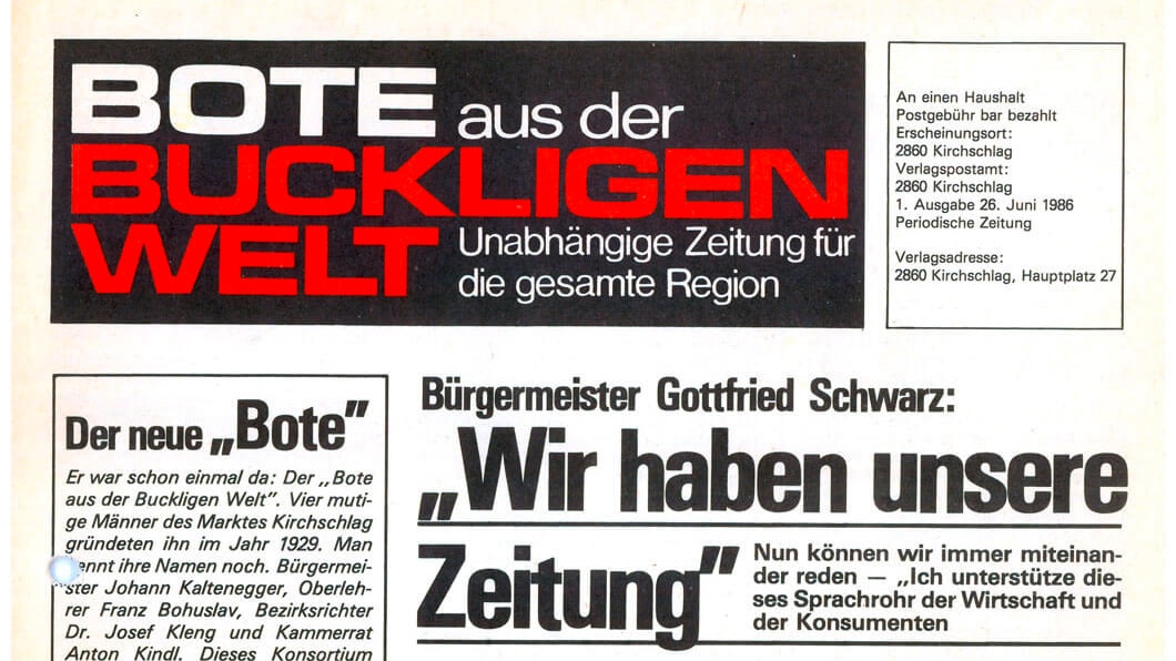 Zur „Bote“-Jubiläumsausgabe: Einige unserer Wegbegleiter sind am Wort