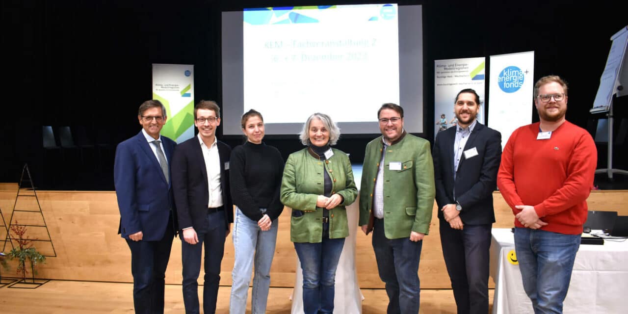 Die Region präsentierte sich als Energie-Vorreiter