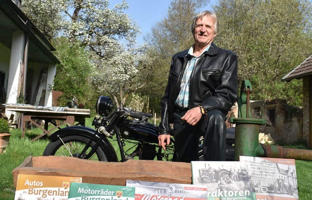 Mit dem Motorrad auf historischen Spuren