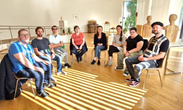 Bad Erlach: Kunst sehen mit den Händen