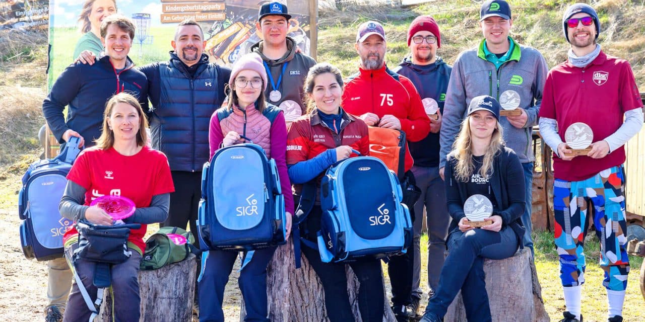 Gelungenes Discgolf-Turnier in „da Pampa“