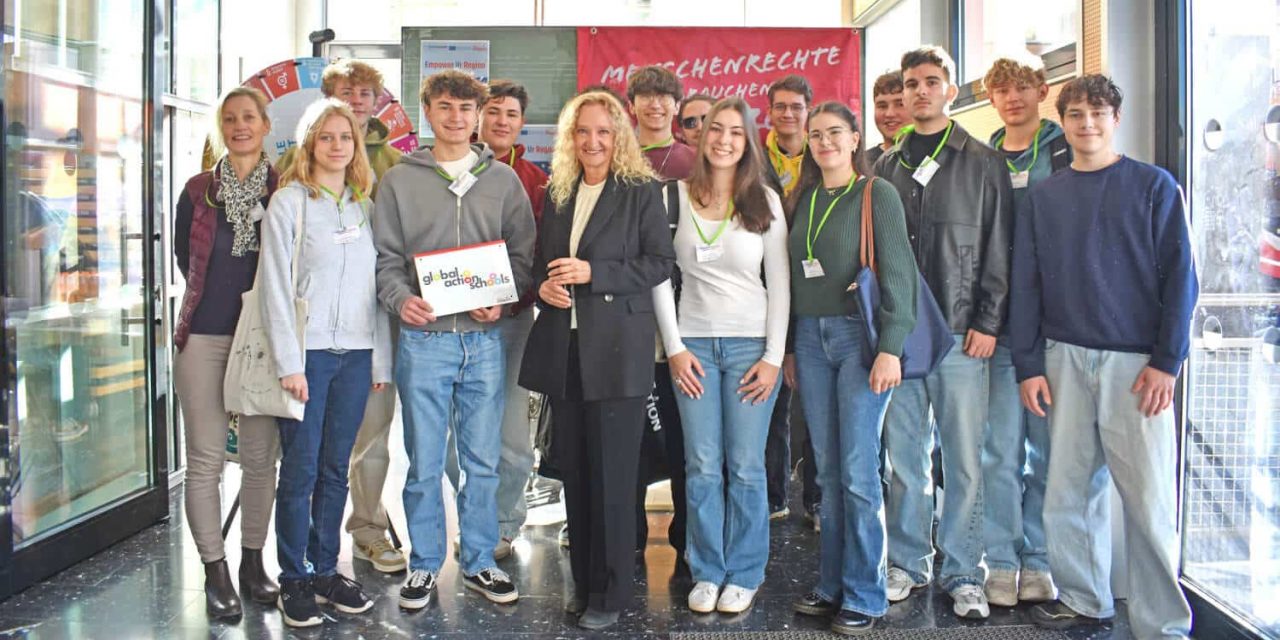 Schüler zeigten Ideen für eine bessere Welt