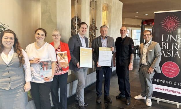 Therme Linsberg holt sich zum 6. Mal in Folge Gold Award