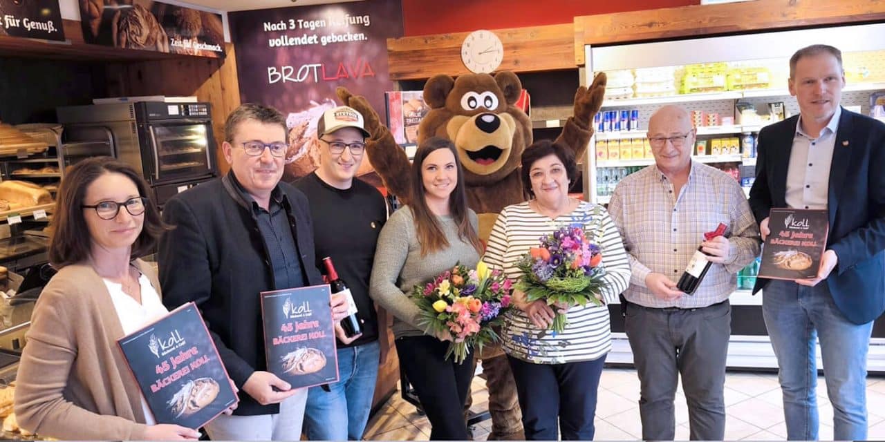 Kirchschlager Bäckerei Koll feierte 45. Geburtstag 