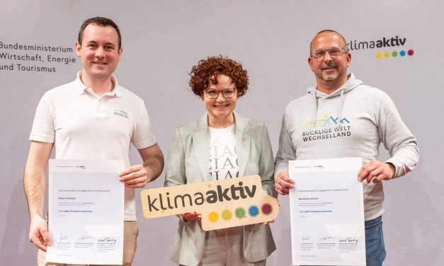 Wirtschaftsministerium zeichnet Klimaaktiv-Partner aus