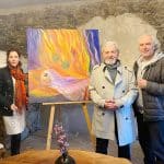 Wein-Kunst und Heinrich Walcher zu Gast am Schwarzenberg