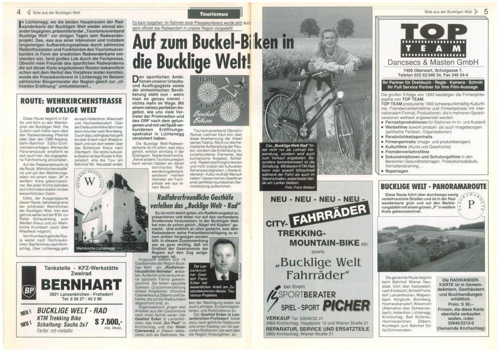 Zeitreise 40 Jahre „Bote“: Vier Jahrzehnte Entwicklung einer Region 9 C3070L208