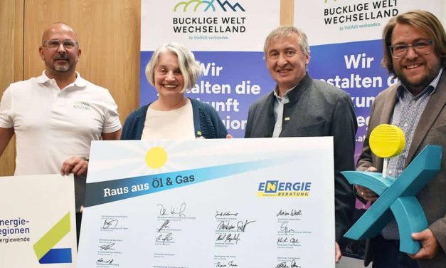 Start für erste „Raus aus Öl und Gas“-Region