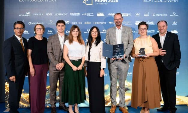 Scherz-Kogelbauer-Team ausgezeichnet beim Goldenen Hahn
