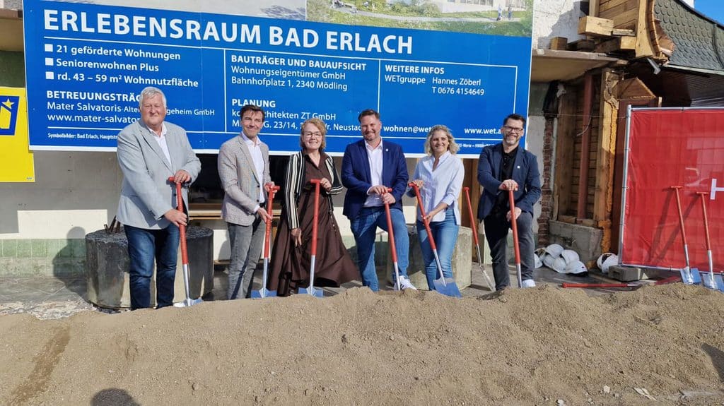 Platz für Senioren im Fellinger-Haus 1 Spatenstich 3